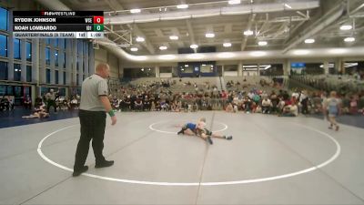 67 lbs Quarterfinals (8 Team) - Ryddik Johnson, West Coast Elite vs Noah Lombardo, Idaho 1