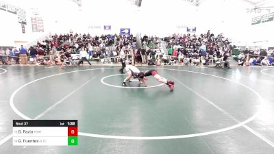 150 lbs Round Of 32 - Gaetano Fazio, Portland/Cromwell vs Gabriel Fuentes, Ellis Tech