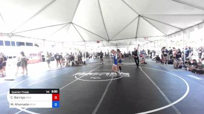 109 kg Quarterfinal - Caterina Barriga, Apex Wr Ac vs Melany Ahumada, Mojave WC