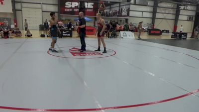 72 kg Round Of 16 - Ryan Wheeler, UP Vikings Wrestling Club vs Aaron Gandara, Southern Oregon University