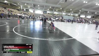 58 lbs Quarterfinal - Claudia Furgeson, U Attached vs Layla McCoy, Blackman Wrestling Club