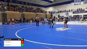 113 lbs Round Of 32 - Blake Brooks, Evans High School vs Hunter Brown, Chiles High School