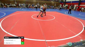 Rr Rnd 1 - Gabriel Scarbrough, Checotah Matcats vs Kaysen Warren, Broken Bow Youth Wrestling