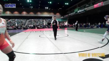 98 lbs 3rd Place - Violet Diaz, Big Game Wrestling Club vs Aliyah White, Petaluma WC