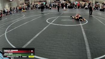 60 lbs Quarterfinal - Paisley Grinder, SMWC Wolfpack vs Jace Reed, Kent County Junior Wrestling