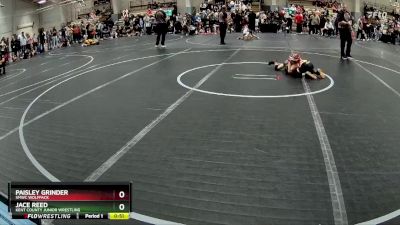 60 lbs Quarterfinal - Paisley Grinder, SMWC Wolfpack vs Jace Reed, Kent County Junior Wrestling