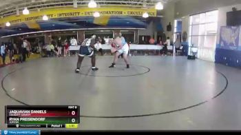 285 lbs Round 2 - JaQuavian Daniels, Colquitt County vs Ryan Preisendorf, Jupiter