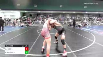 195 lbs Round Of 32 - Aiden Hight, PA vs Giovanni Martinez, CA