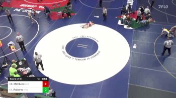 110 lbs Round Of 16 - Drake McClure, Bentworth vs Isaac Roberts, Titusville