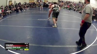 275 lbs Round 5 (6 Team) - Titan Root, Oklahoma Elite vs Kendrick Vande Velde, Kansas Mamba