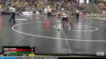 A 106 lbs Semifinal - Chris Lagorio, Hixson vs Carson Dupill, Greeneville