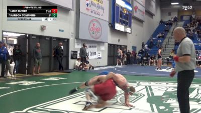 197 lbs Semifinal - Karson Tompkins, Air Force vs Luke Duthie, Stanford University