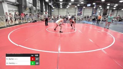 182 lbs Rr Rnd 3 - Rocco Reifer, 4M Strength vs Asher Hamby, Illinois Cornstars White