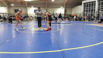 120 lbs Champ. Round 3 - Mackenzie Carder, Olentangy Orange vs Isabelle Singer, Huntley