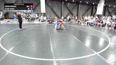 285 lbs Logan Bender, Minnesota Blue vs Layne O'Neil, Michigan