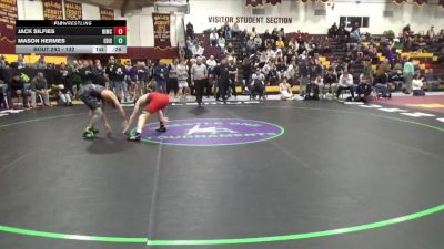 132 lbs Cons. Round 2 - Mason Hermes, Edison vs Jack Silfies, Bishop McCort