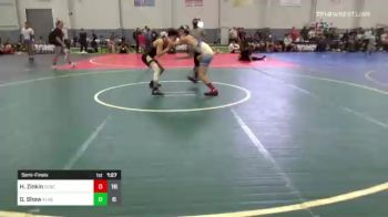 132 lbs Semifinal - Hayden Zinkin, Genesis vs Dylan Shaw, Alaska Avalanche Black