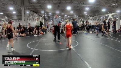 76 lbs Round 4 (8 Team) - Griffin Doroshenko, Mat Assassins vs Wesley Rokjer, Journeymen Blue