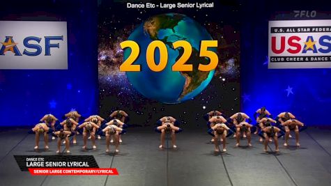 Dance Etc - Large Senior Lyrical [2025 Senior Large Contemporary/Lyrical Finals] 2025 The Dance Worlds