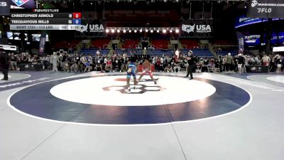 113 lbs Cons. Rd Of 32 - Christopher Arnold, IN vs Teequavious Mills, GA