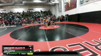113 lbs Champ. Round 1 - Jose Fuentes, Bear Creek vs Christopher Vallejos-Meredith, Denver North