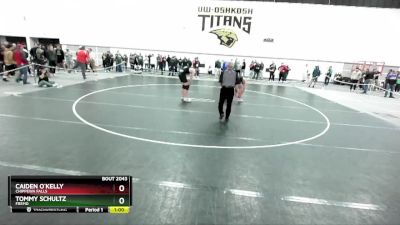 175 lbs Cons. Round 5 - Tommy Schultz, Fremd vs Caiden O`Kelly, Chippewa Falls