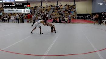 133 lbs Cons. Round 2 - Muhammad Bilal, Iowa Central Community College vs Mason Dewing, UW-Eau Claire