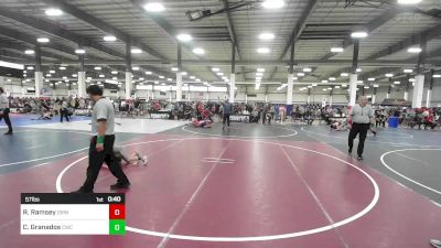 57 lbs Consi Of 4 - Rylee Ramsey, Grindhouse WC vs Christopher Granados, Cwc