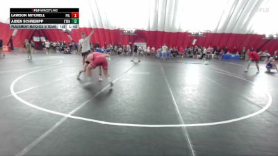 138 lbs Placement Matches (8 Team) - Lawson Mitchell, Pulaski vs Aiden Schrempp, Canton A