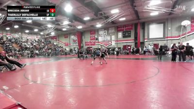 115 lbs Cons. Round 3 - Tigerlilly Defachelle, Upland vs Breceda Abijah, Eleanor Roosevelt