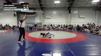 70 lbs Rr Rnd 3 - Knox Hinkson, Slate Wrestling Academy Navy ES vs Adam Rasmussen, RWA Black ES