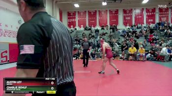 165 lbs Cons. Semi - Charlie Rohlf, Mountain Vista vs Austin Ley, Brush