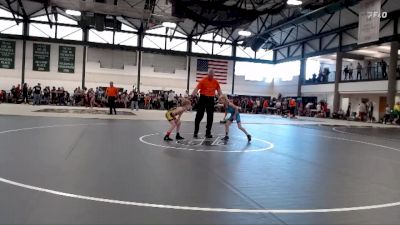 53-55 lbs Round 4 - Harte Burrell, Olympia Wrestling vs Tagg Hefner, TJ Trained