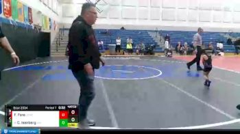85 lbs 7th Place Match - Cole Isenberg, Invicta Wrestling Academy vs Fulton Fore, Center Grove Wrestling Club