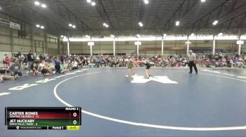 100 lbs Round 2 (3 Team) - Carter Bones, Fighting Squirrels vs Jet Huckaby, Idaho Falls / Rigby