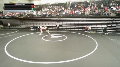 4A 106 lbs Champ. Round 1 - Preston Carter, Timpanogos vs Jaxon Mckitrick, Mt View