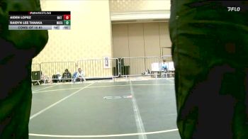 156 lbs Consi Of 16 #1 - Aiden Lopez, Mat Rattlers vs Raidyn Lee Tanaka, Matador WC