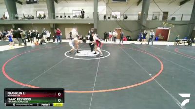 182 lbs Cons. Round 2 - Franklin Li, Washington vs Isaac Reynoso, Tide Wrestling Club