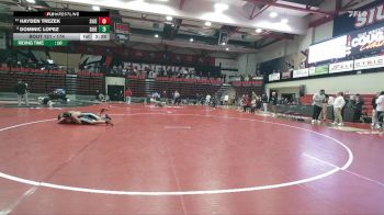 174 lbs Cons. Round 2 - Dominic Lopez, SIUE vs Hayden Trezek, SIUE