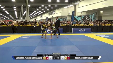 Emmanouil Panayiotis Patakioutis vs Jordan Anthony Gallow 2026 IBJJF Jiu-Jitsu CON International