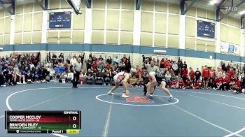 175 lbs Semis & Wb (16 Team) - Cooper McCloy, Terre Haute South vs Brayden Isley, Franklin Community