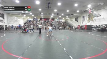 126 lbs Champ. Round 1 - Quan Nguyen, Arroyo vs Jose Munguia, Aquinas