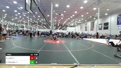 115 lbs Rr Rnd 3 - Brayden Laird, Kraken Blue vs Carter Chunko, Grit Mat Club