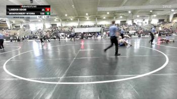 120 lbs Quarterfinal - Landon Odom, Dawgs Wrestling Club vs Montgomery Wydra, Team Clarksville TCWC