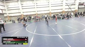 68 lbs Cons. Round 4 - Kace Kunz, Bear Lake Wrestling Club vs Drew Cannon, Charger Wrestling Club