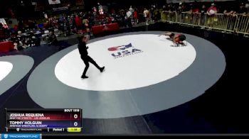 132 lbs Quarterfinal - Joshua Requena, Beat The Streets - Los Angeles vs Tommy Holguin, Amateur Wrestling Academy