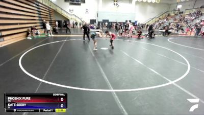 115 lbs Semifinal - Phoenix Fure, MN vs Kate Seery, IA