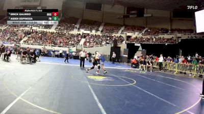 113-D4 Semifinal - Erick Galindo, Blue Ridge High School vs Aiden Espinoza, Pima High School