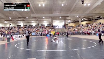 A 106 lbs Cons. Semi - Will Carter, Greenbrier High School vs Jimmy Johnson, Sullivan East High School