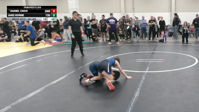 58 lbs Quarters - Daniel Choo, Gracie Barra Westchase Wrestling Club vs Jake Horne, Texas Eagle Wrestling Academy